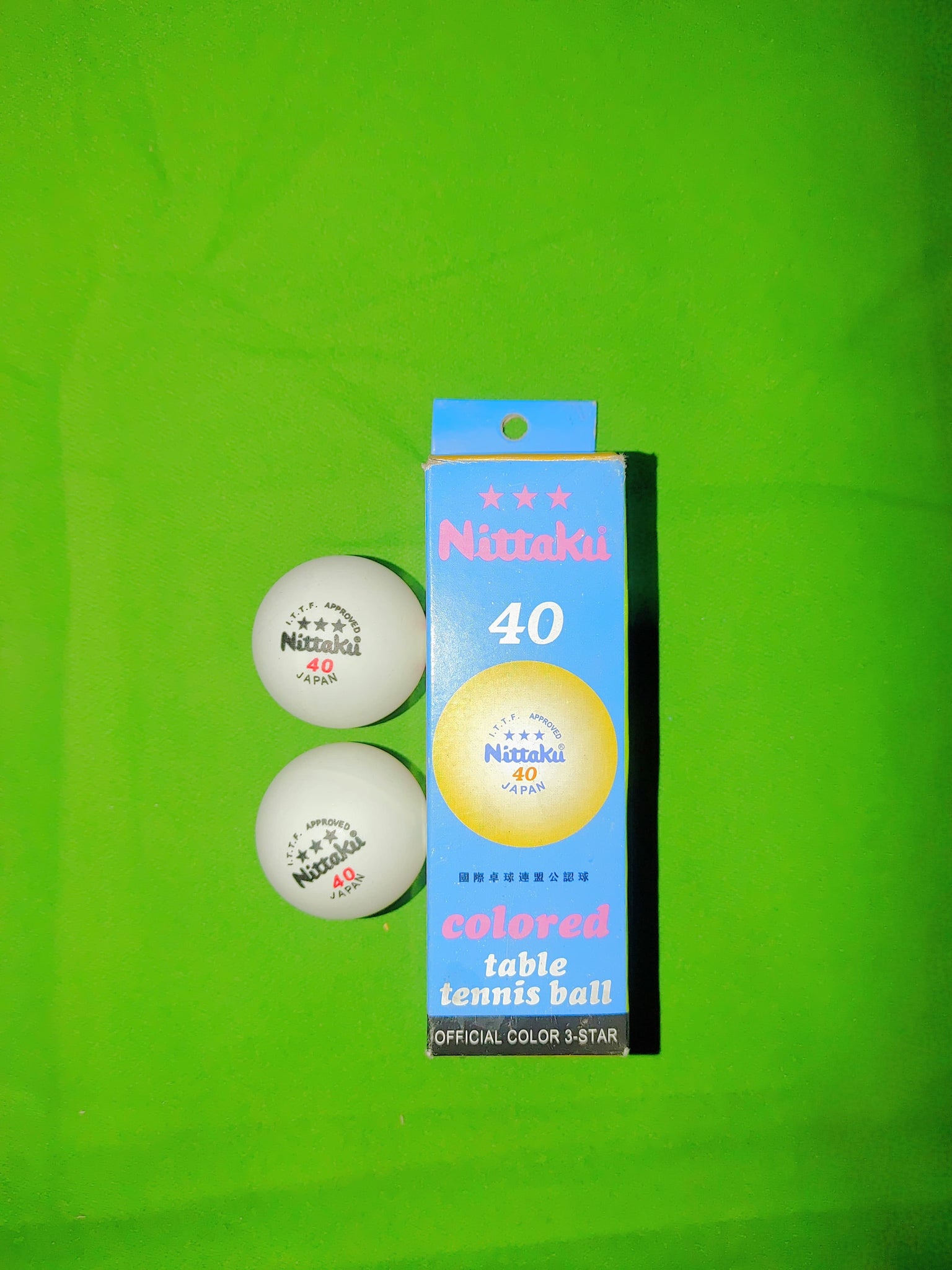 Table Tennis Balls (3 Pieces)